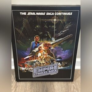 Star Wars The Empire Strikes Back canvas 18.5” by 14”